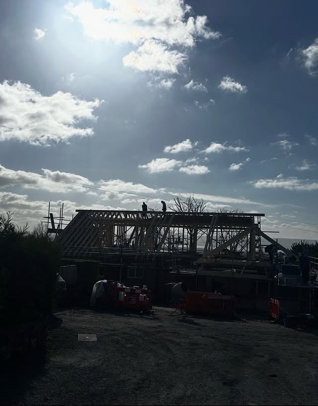 Extension groundwork project by deevelop Heswall Ltd, Wirral
