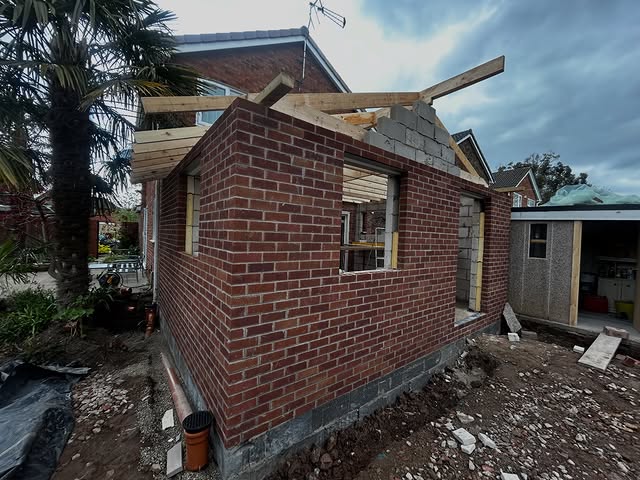 Building project taking shape in Chester, completed by deevelop Heswall Ltd